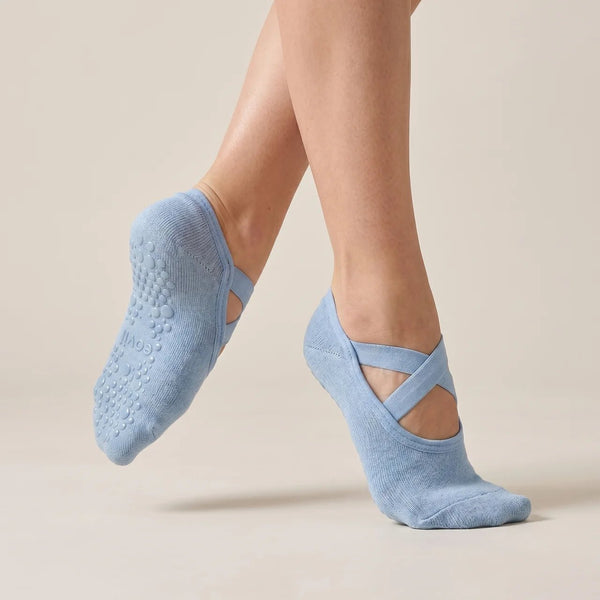 Ballet Grip Socks - Ocean Mist - eovii