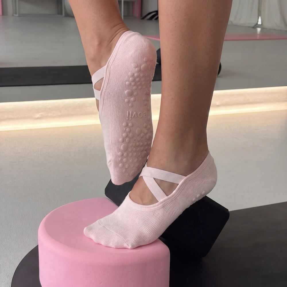 Calze Antiscivolo Ballet - Soft Bloom