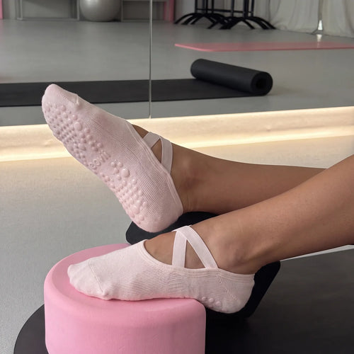 Ballet Grip Socks - Soft Bloom